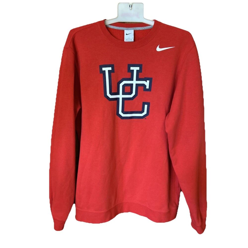 Nike University Of Cincinnati Red Sweatshirt Large Unisex College Bearcats